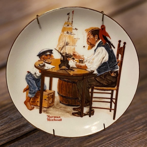 Norman Rockwell Other - Norman Rockwell Collector Plate - “For A Good Boy”